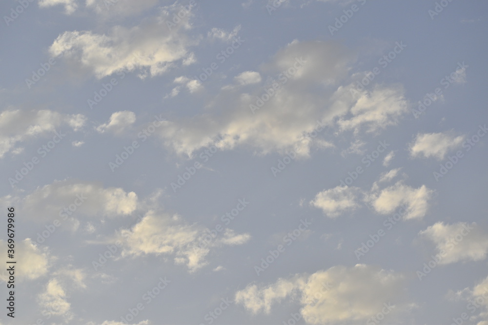 The Dark Blue cloud on the sky.