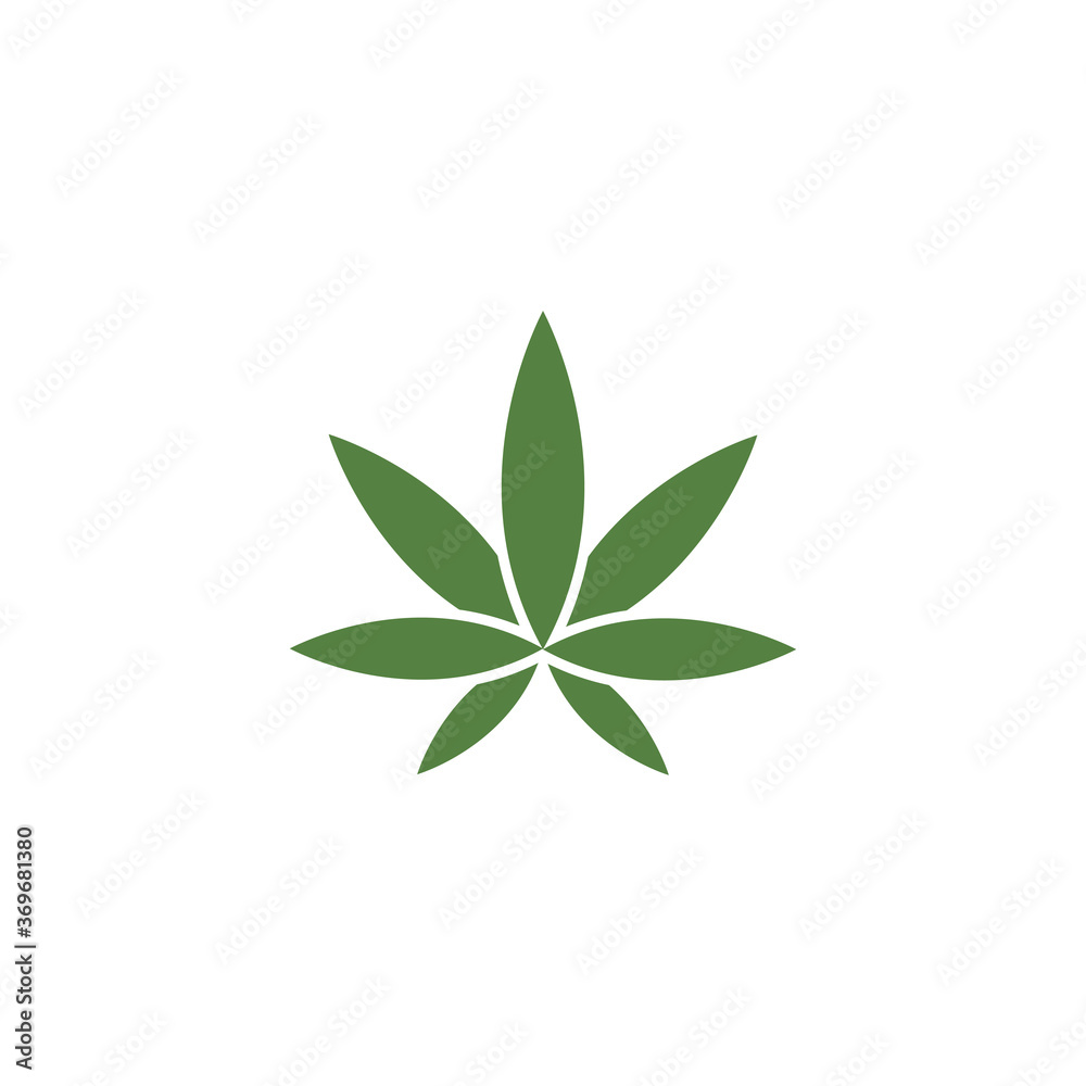 Canabis Logo Template vector Canabis Logo Template vector