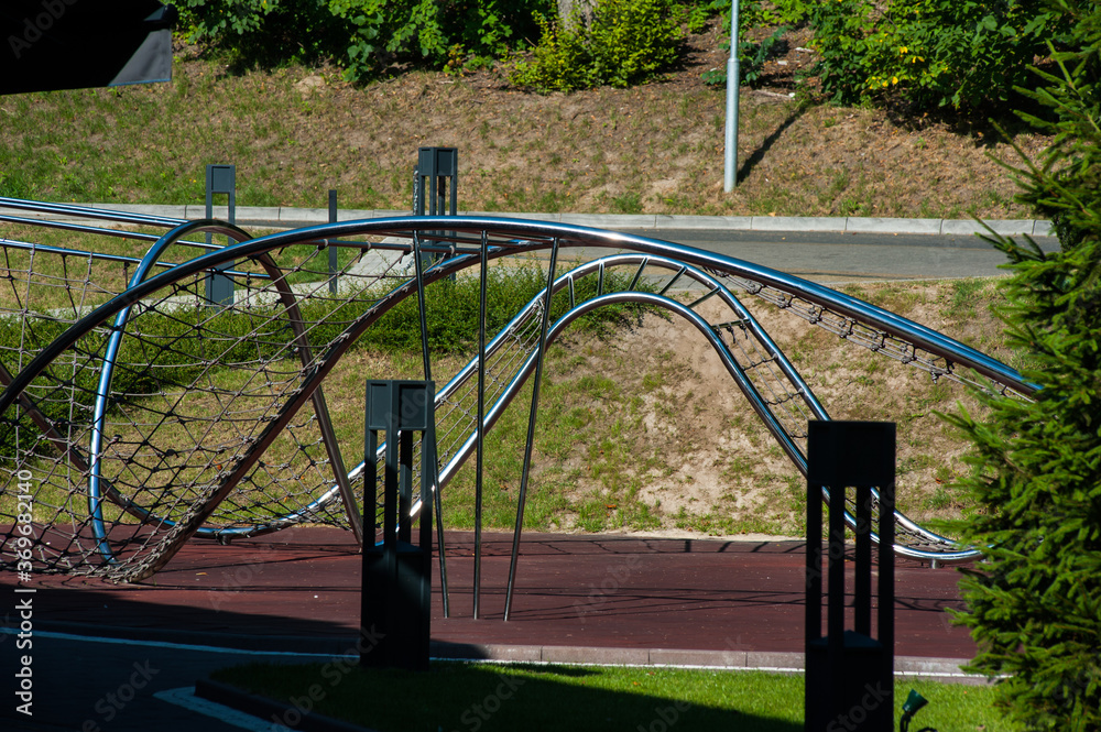 Modern stainless steel playgrounds Modern stainless steel playgrounds