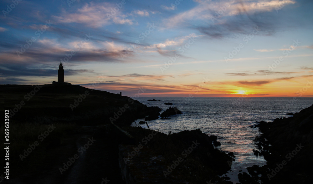 El Faro de hércules (Coruña-Sapin)