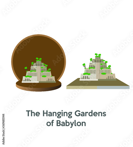 The Hanging  Gardens of Babylon