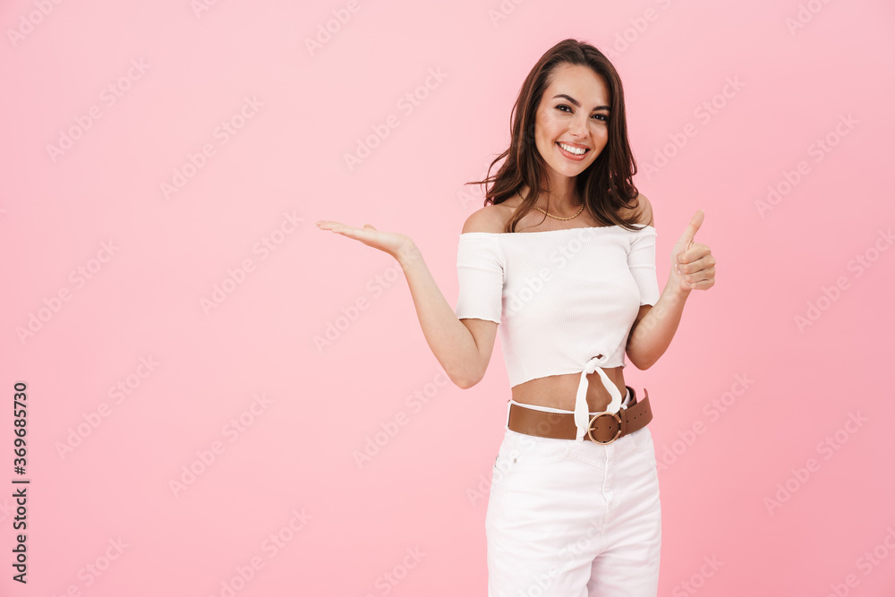 Portrait of a young smiling woman Portrait of a young smiling woman