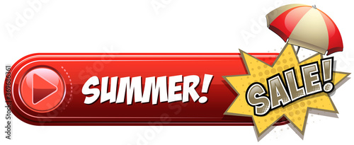 summer message banner
