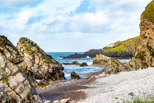 The beautiful coast at Maling Well, Inishowen - County Donegal, Ireland