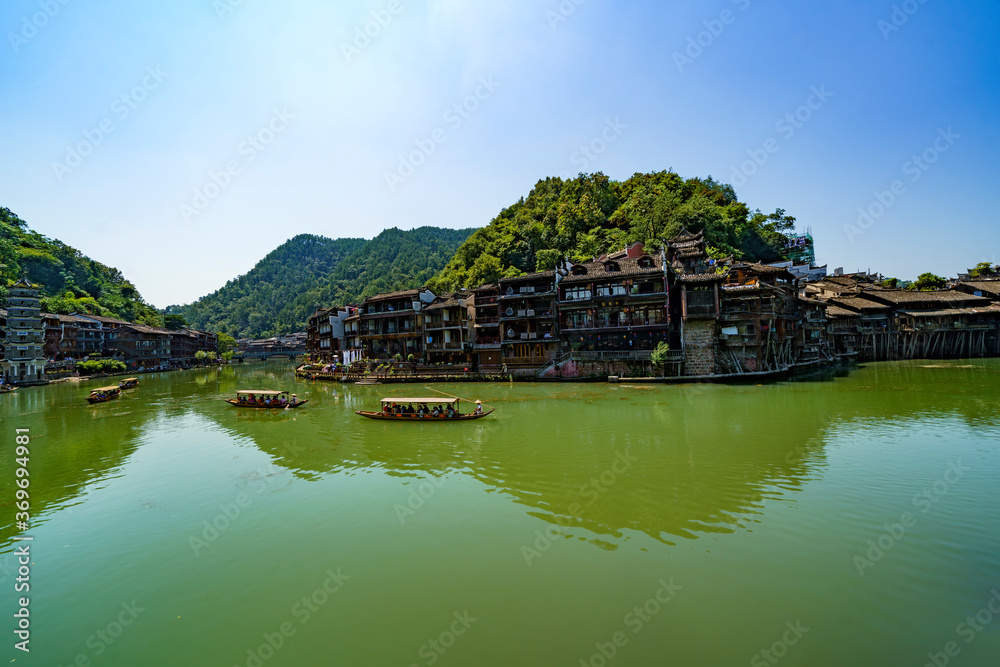 Ancient Phoenix City of Fenghuang in china