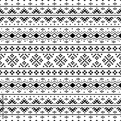 Tribal ethnic seamless pattern