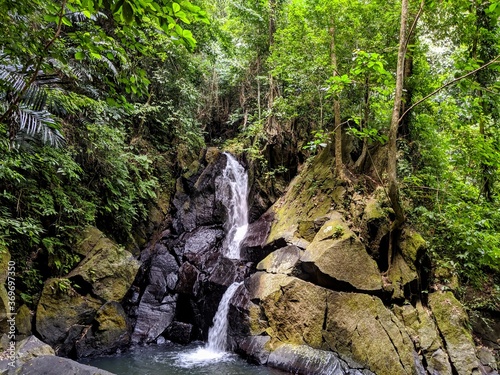 Wasserfall im Dschungel