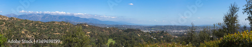 Views from Griffith Observatory over Los Angeles, California, USA