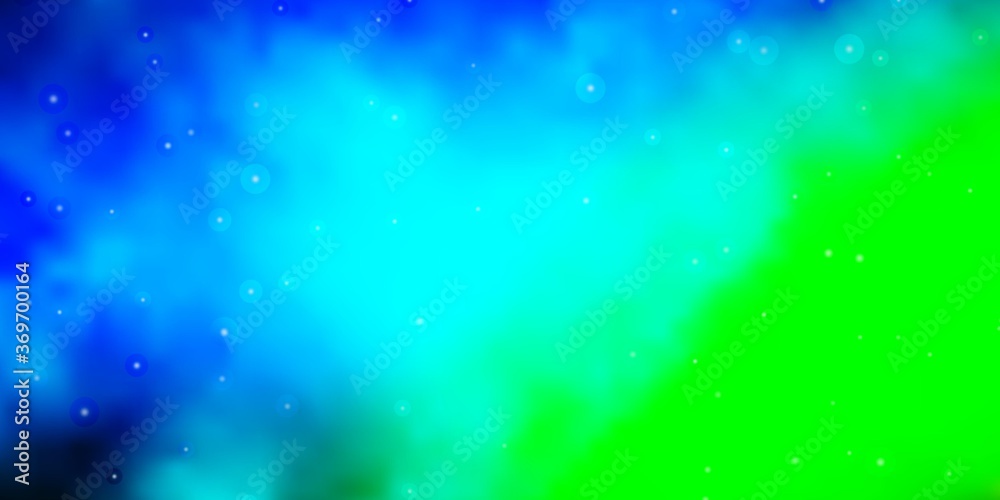 Light Blue, Green vector background with small and big stars. Blur decorative design in simple style with stars. Pattern for websites, landing pages. Light Blue, Green vector background with small and big stars. Blur decorative design in simple style with stars. Pattern for websites, landing pages.