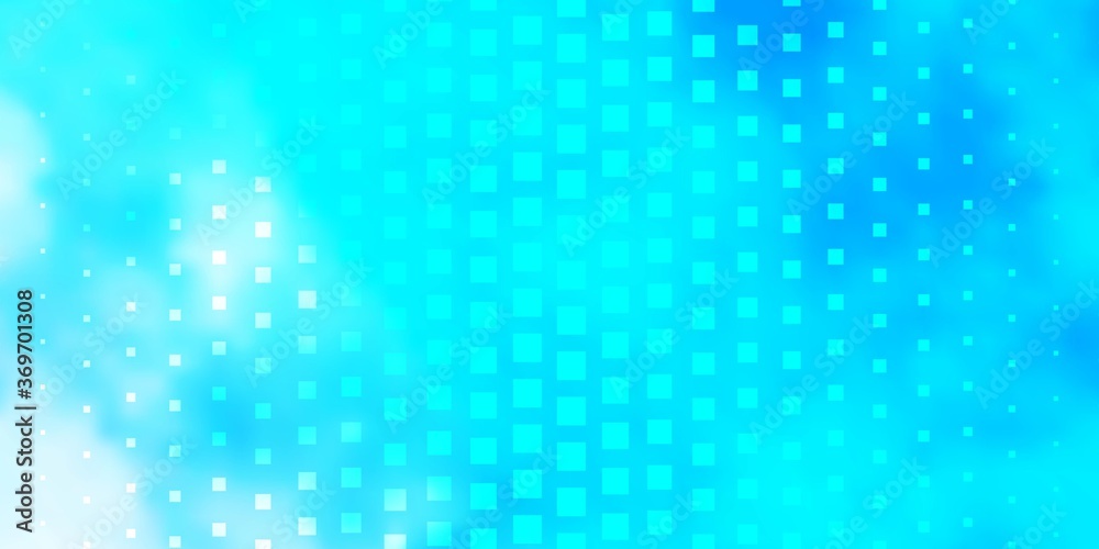 Light BLUE vector background in polygonal style. Illustration with a set of gradient rectangles. Design for your business promotion.