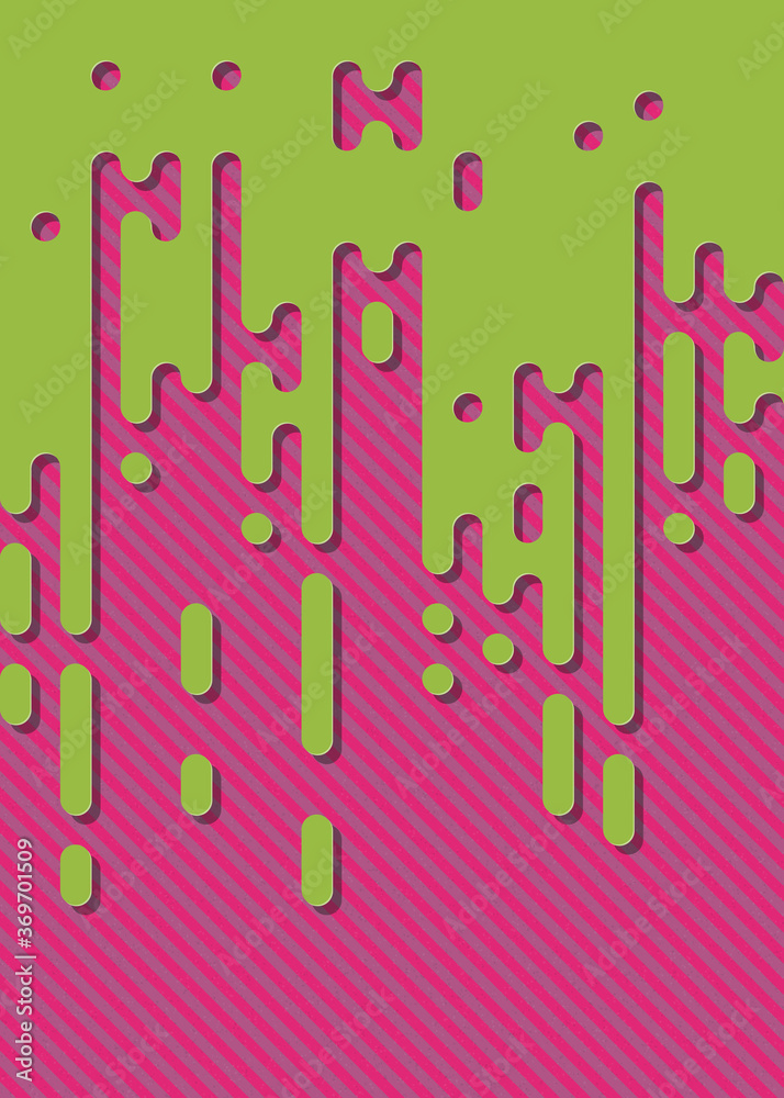 Abstract Rounded Color Lines halftone transition background illustration Abstract Rounded Color Lines halftone transition background illustration