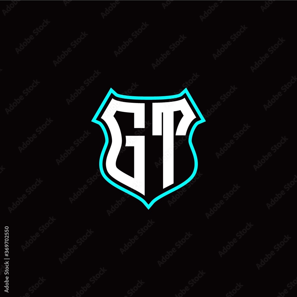 G T initials monogram logo shield designs modern G T initials monogram logo shield designs modern