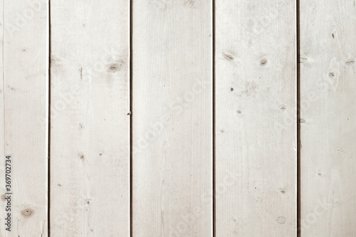 White wooden plank background texture