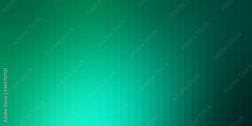 Light Green vector layout with lines, rectangles. Abstract gradient illustration with rectangles. Template for cellphones.