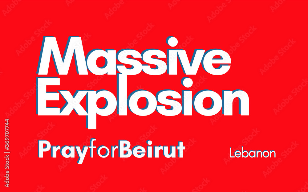 Pray for Lebanon. Pray for Beirut background. Lebanon on dark background. Massive explosion on Beirut. Concept of praying, mourn, humanity and peace. pray for lebanon concept.