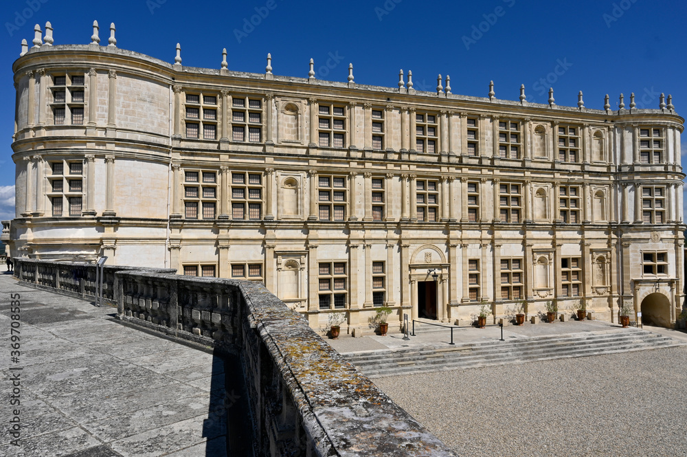 Château de la comtesse Françoise de Sévigné Grignan Drôme