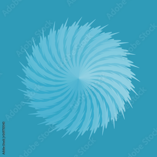 abstract background with spiral blue color vector illustration graphic design pattern seamless wallpaper texture 