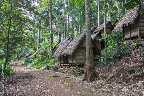 21 December 2008, Banten, West Java, Indonesia: The Rice Barn at Baduy Tribe Village