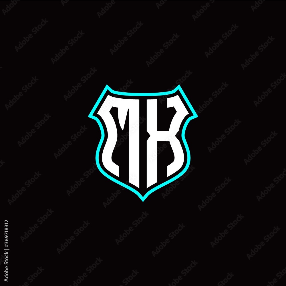 M X initials monogram logo shield designs modern M X initials monogram logo shield designs modern