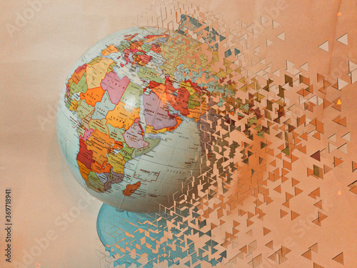 Foto The fragility of the world