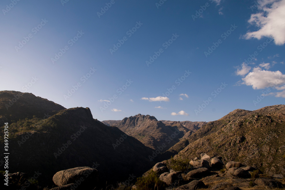 Fototapeta premium Mountain landscape in the day light