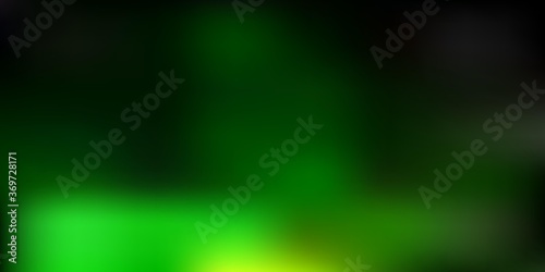 Dark green vector blur layout.
