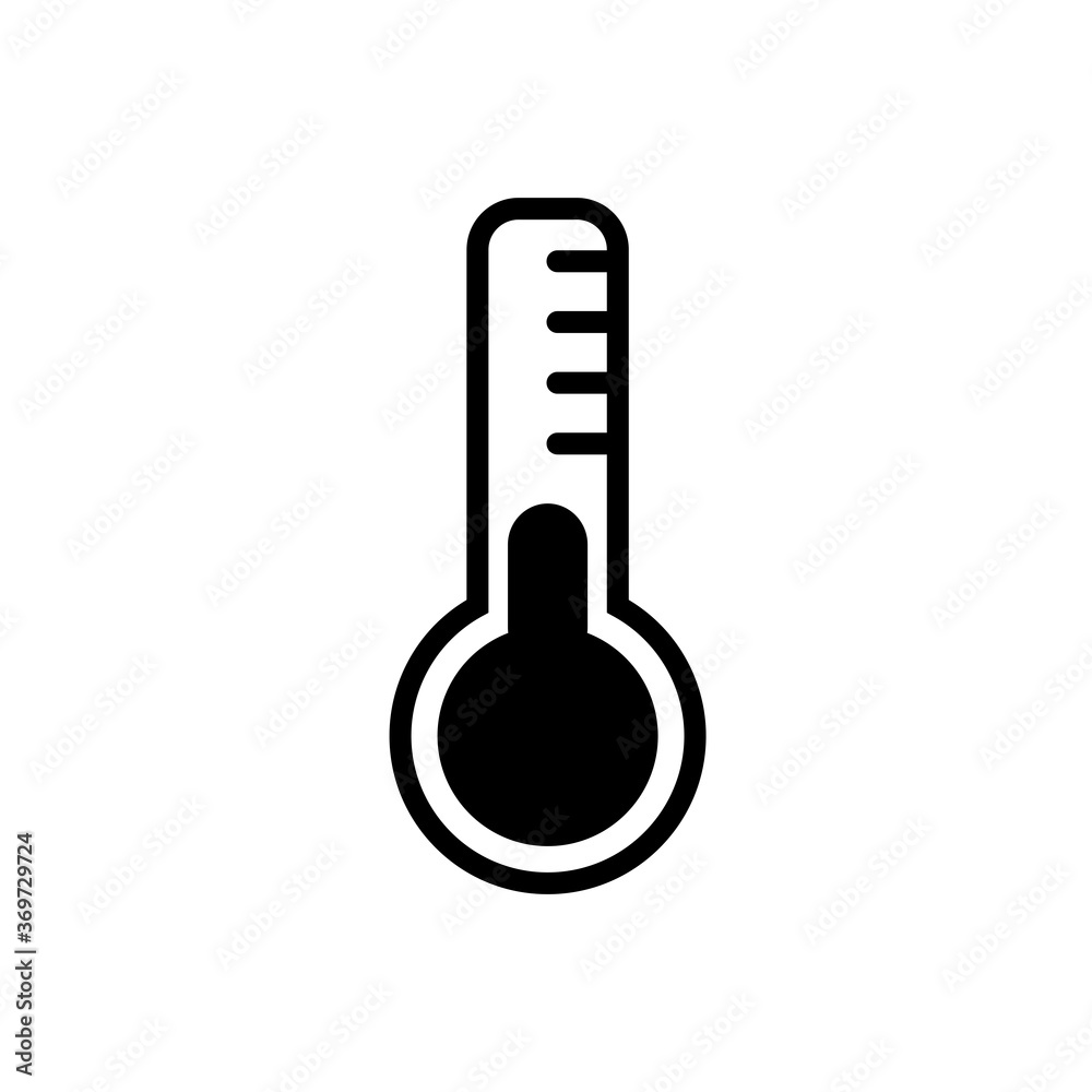 Temperature Thermometer Icon Vector Illustration Temperature Thermometer Icon Vector Illustration