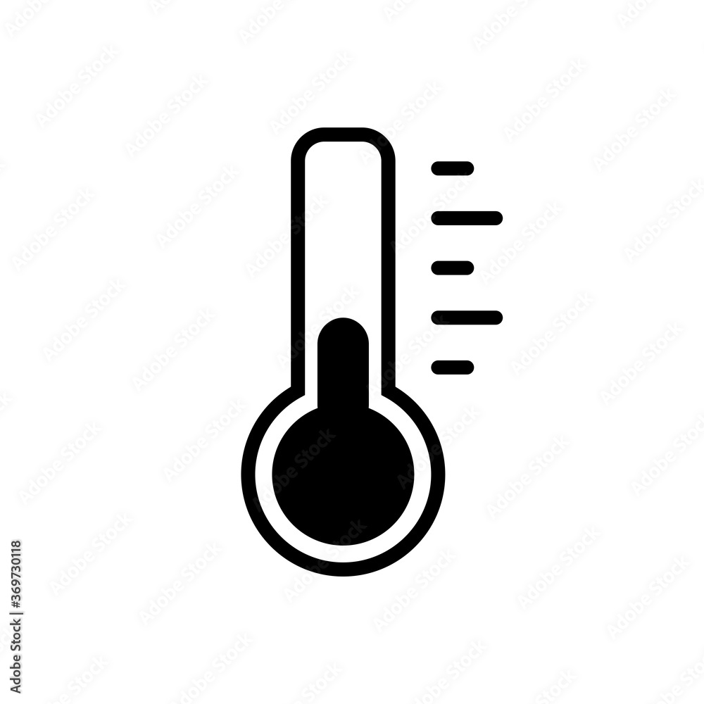 Temperature Thermometer Icon Vector Illustration Temperature Thermometer Icon Vector Illustration