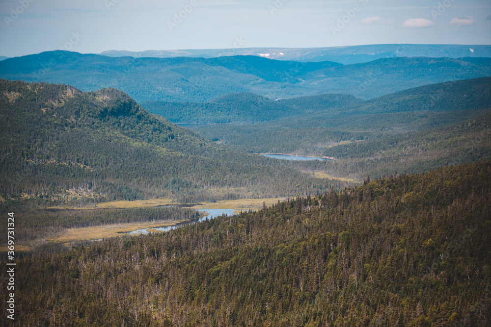 Obraz premium view of the mountains