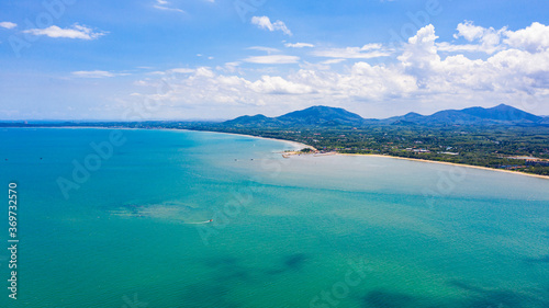View of Mae Phim Beach of Rayong Province, Thailand