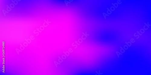 Light purple, pink vector gradient blur texture.