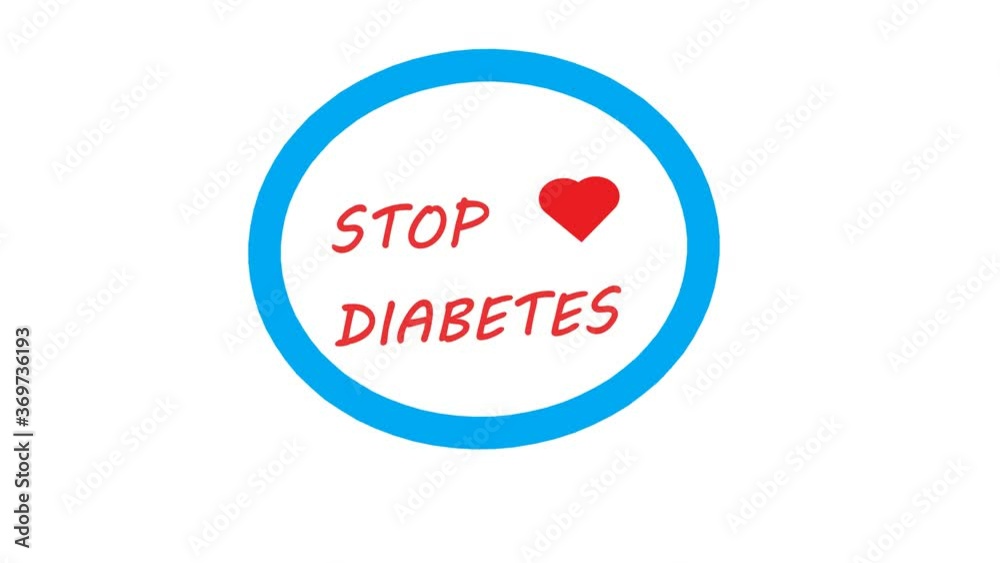 diabetes awareness. Stop diabetes. World Day Diabetes, Medical 3d render. Medical concept. Modern style logo for november month awareness campaigns. diabetes awareness. Stop diabetes. World Day Diabetes, Medical 3d render. Medical concept. Modern style logo for november month awareness campaigns.