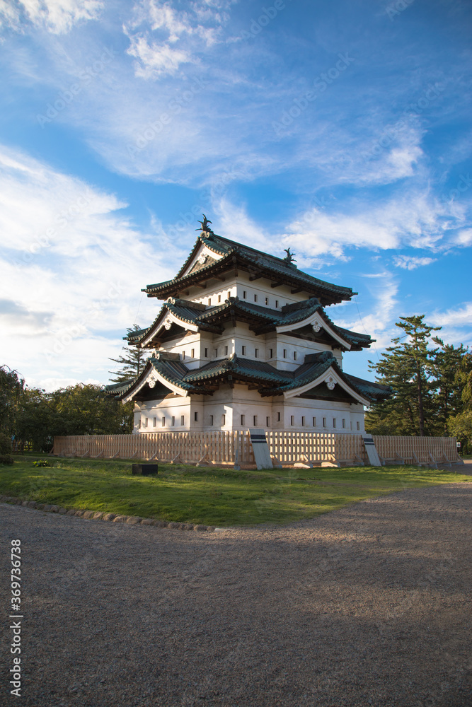 Hirosaki Castle, Hirosaki Park, Mutsu Province, Aomori Prefecture, Japan