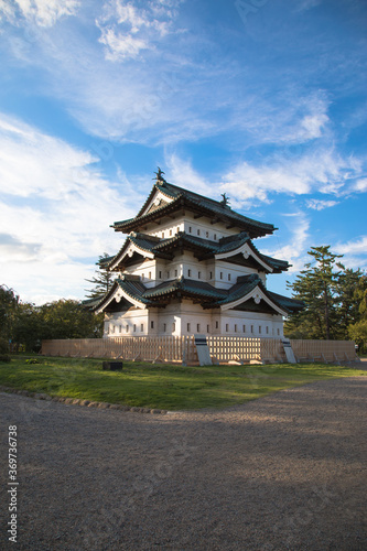 Hirosaki Castle, Hirosaki Park, Mutsu Province, Aomori Prefecture, Japan