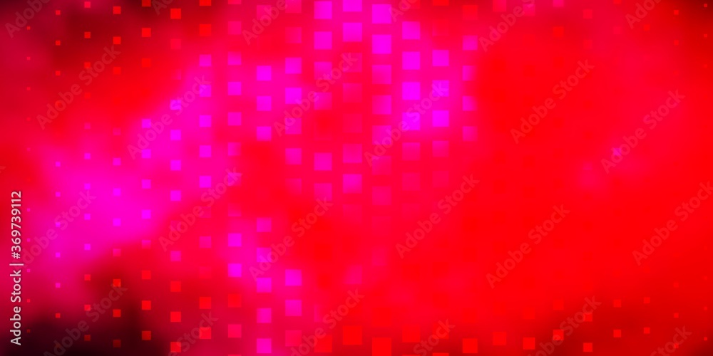 Light Pink vector template in rectangles. Abstract gradient illustration with colorful rectangles. Pattern for websites, landing pages.
