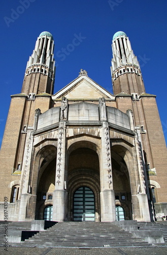National Basilica of Sacred Heart In Koekelberg Brussels Belgium