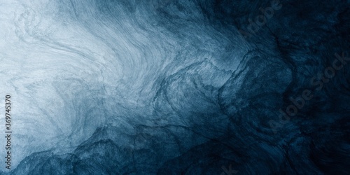 Abstract watercolor paint background dark blue color grunge texture for background, banner photo