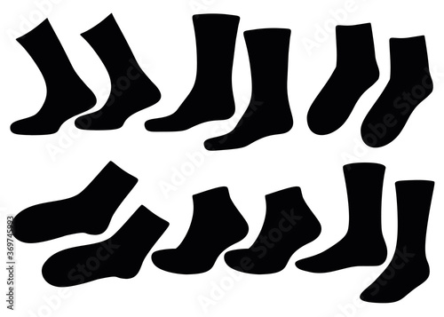 Men's socks in the set.