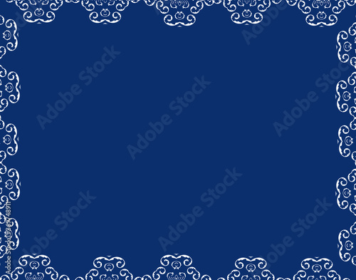 Here is an unusual background image with blue colors and geometric design.