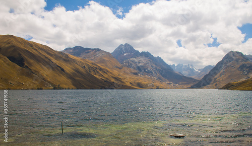 Beautiful landscape Querococha Lake  photo