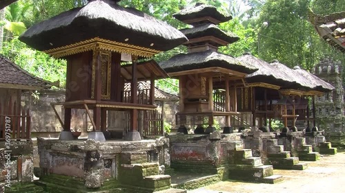 Sanctum of Pura Kehen temple, dedicated to the main god and patron of the temple. photo