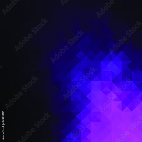 Purple Grid Mosaic Background, Creative Design Templates