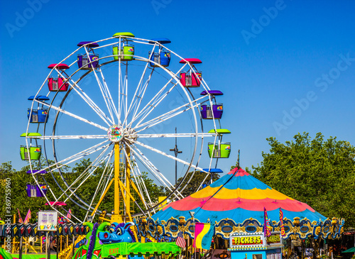Rides At Small County Fair © Tom