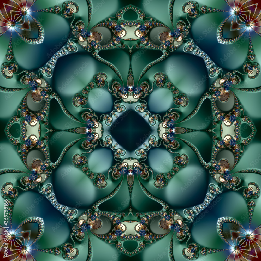 Special art, unique abstract design, fractal geometry Special art, unique abstract design, fractal geometry