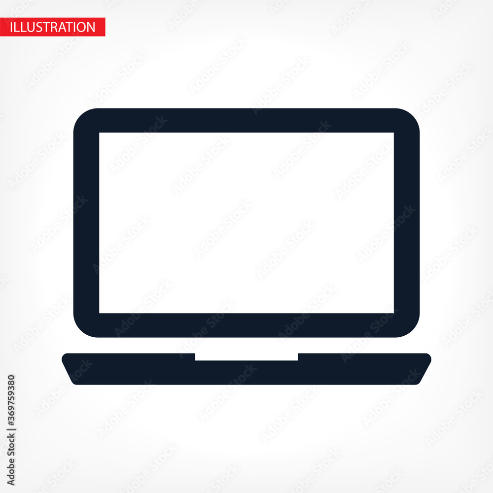 laptop vector icon. lorem ipsum 10 EPS Design laptop vector icon. lorem ipsum 10 EPS Design