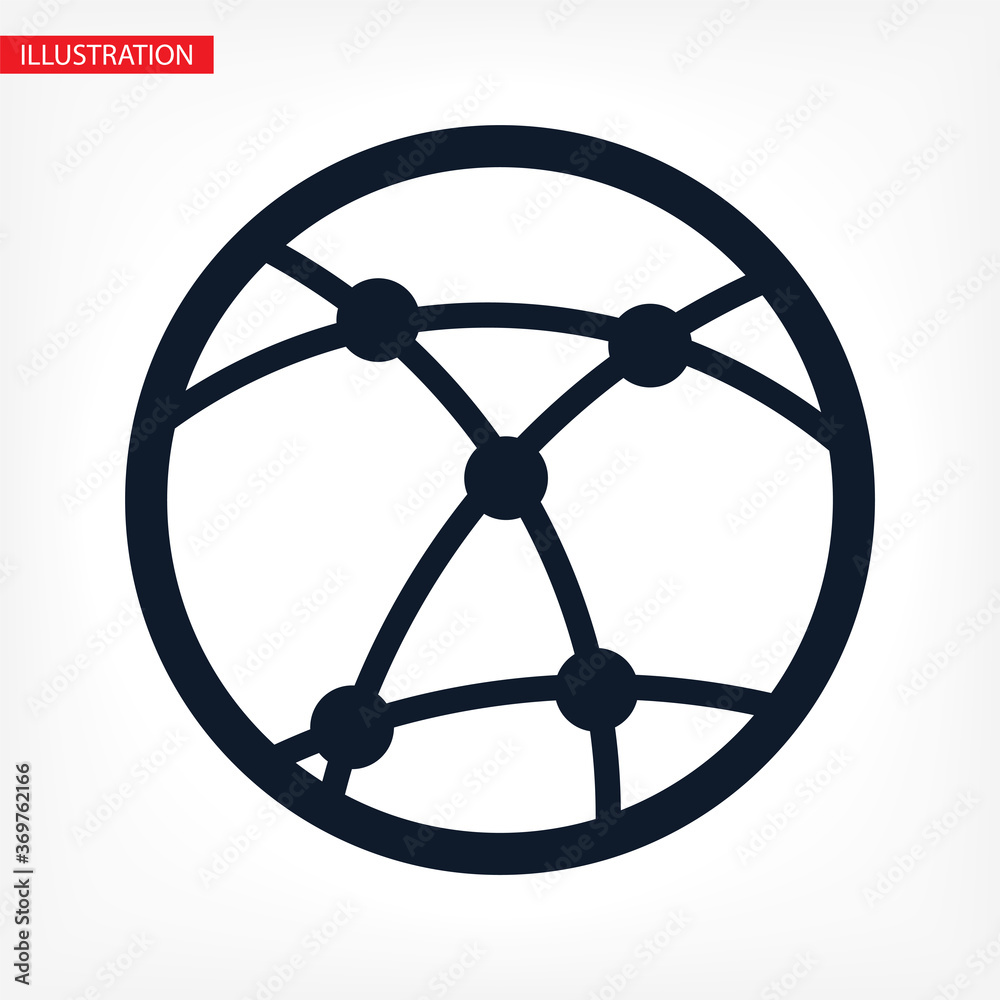 network vector icon. lorem ipsum Flat Design JPG network vector icon. lorem ipsum Flat Design JPG