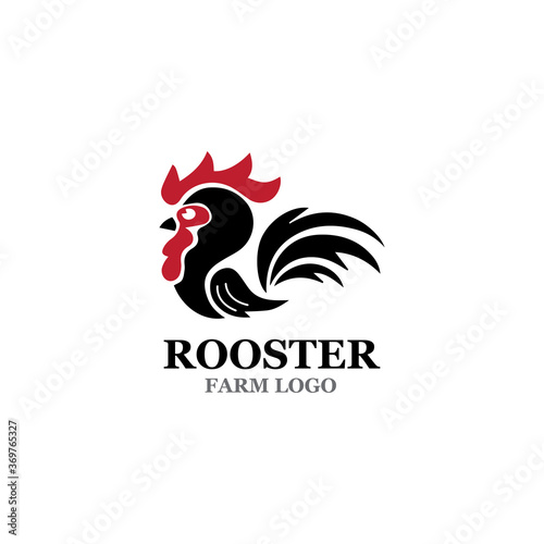 Rooster Logo Template