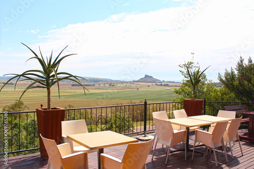 Dinning Tables Outside Zuikerkop South African Landscapes Mountains Green.jpg