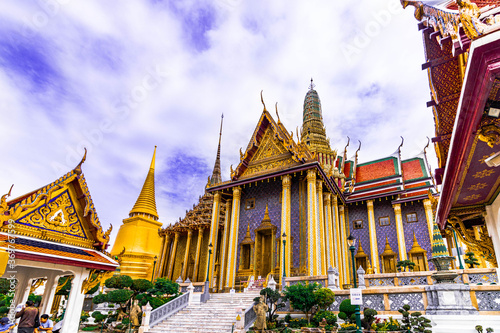 wat phra kaew bangkok thailand.