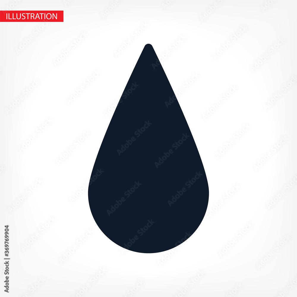 Water Icon. Rain Drop Vector Illustration, Aquatic Signage. Liquid Symbol for Design and Websites, Presentation or Mobile Application Water Icon. Rain Drop Vector Illustration, Aquatic Signage. Liquid Symbol for Design and Websites, Presentation or Mobile Application